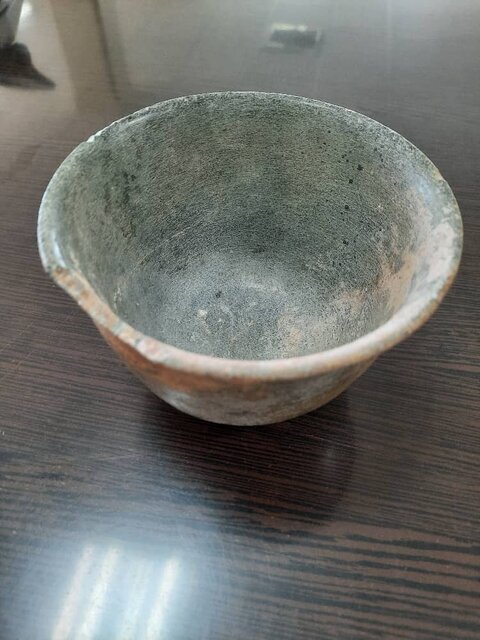 پیاله ۵هزار ساله از خانه روستایی کشف شد/عکس