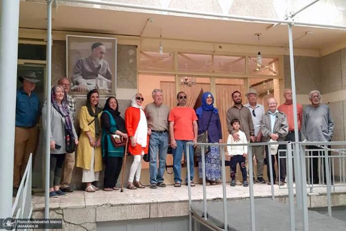 گردشگران آمریکایی در جماران