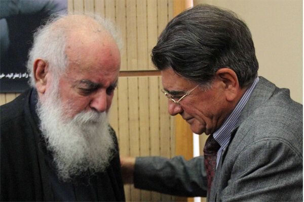 هوشنگ ابتهاج و محمدرضا شجریان