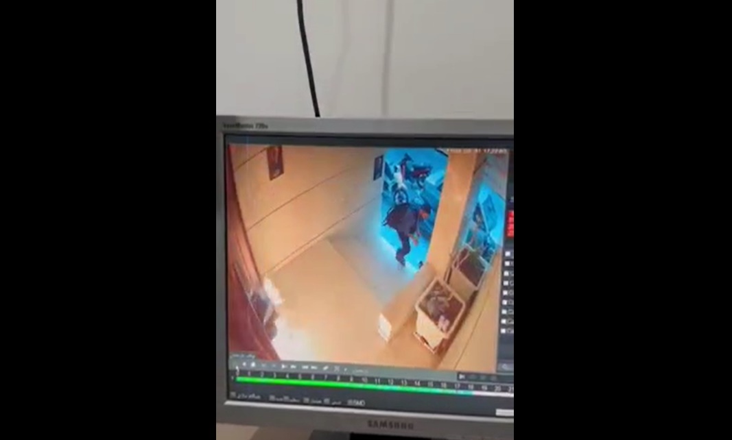 پرتاب شی آتش‌زا به ستاد انتخاباتی جلیلی