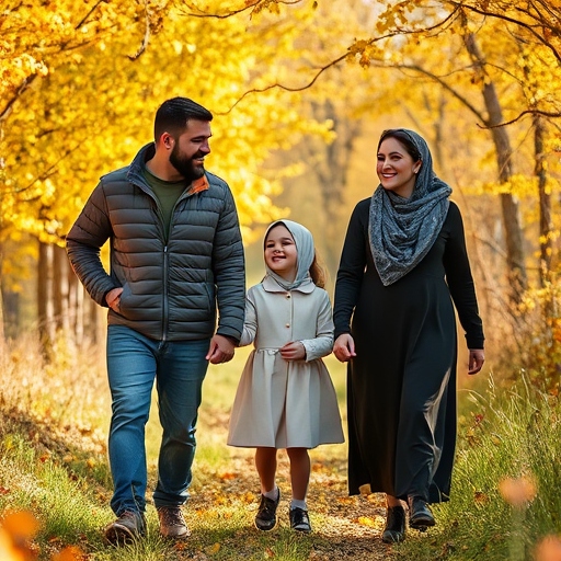 یک پیاده روی ساده و دوستانه با حس خوب