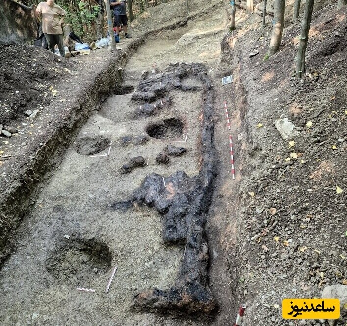  بقایایی که نشان‌دهنده آتش‌سوزی وسیع در این سکونتگاه باستانی هستند