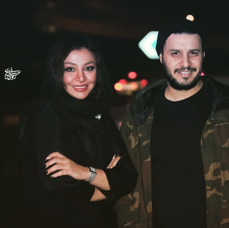 عکس جواد عزتی, جواد عزتی و مهلقا باقری