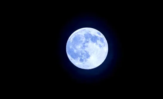 Bright full moon