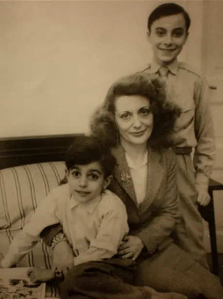 علی پاتریک و مادرش