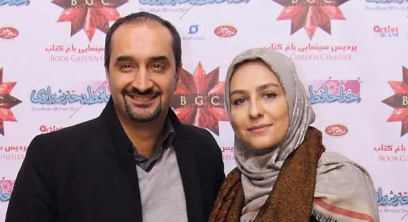نیما کرمی و همسرش زینب زارع