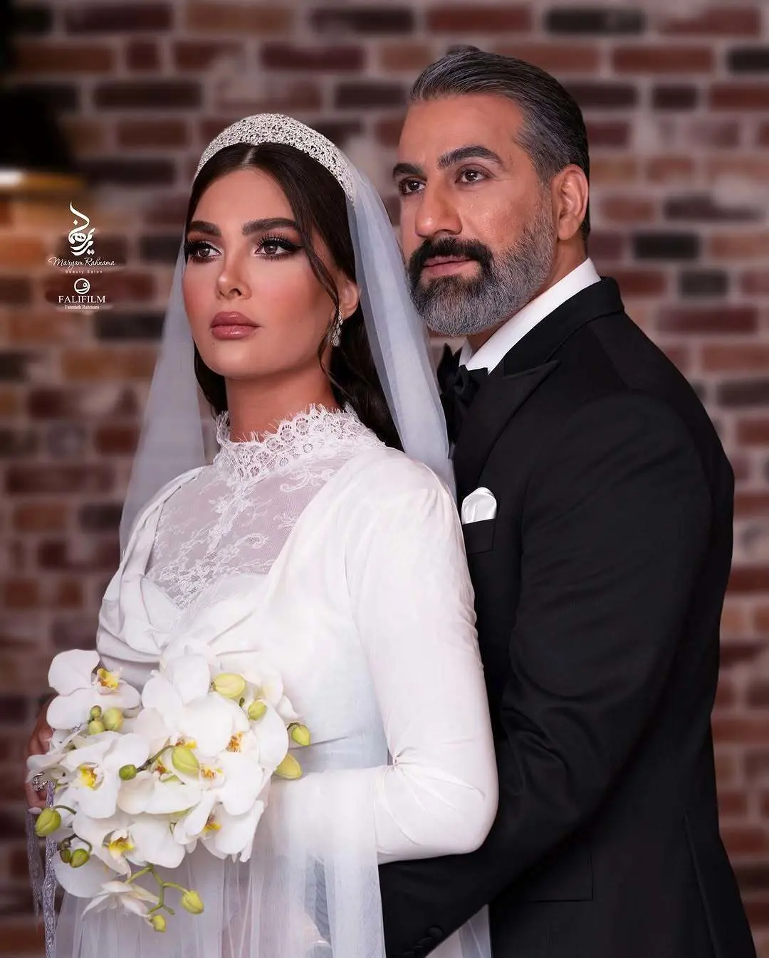 تصاویر آتلیه ای عروسی محمد نادری