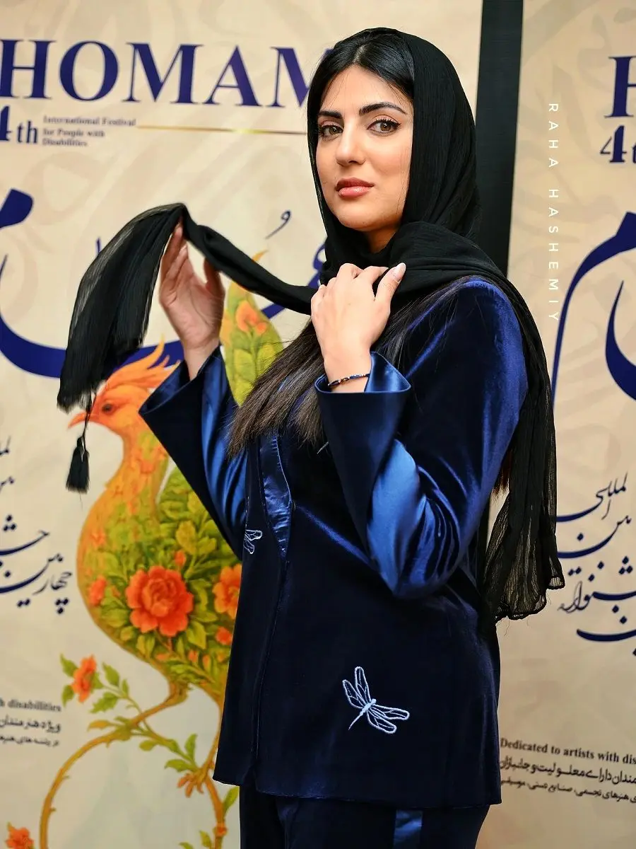 هلیا امامی در اختتامیه جشنواره بین‌المللی همام 3