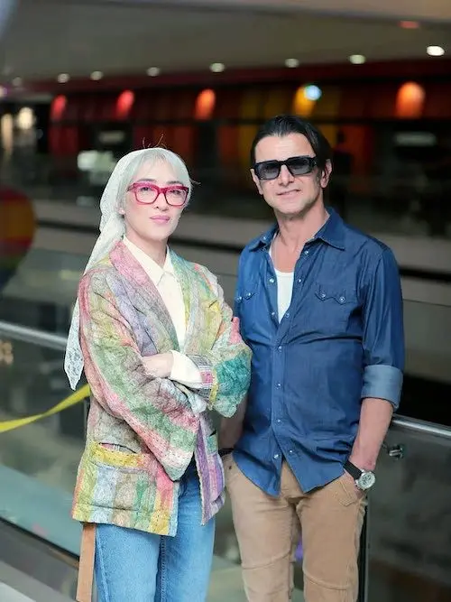 کت رنگی پانته‌آ پناهی‌ها