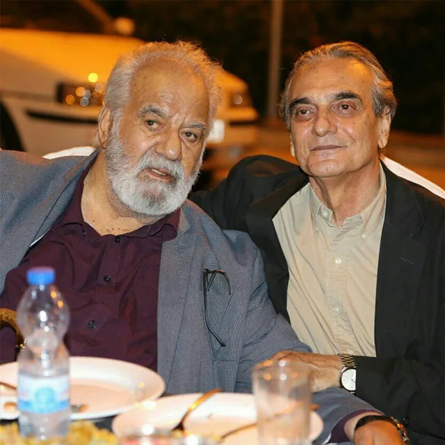 عکس همایون ارشادی و ناصر ملک مطیعی