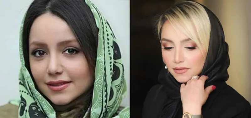 تغییر چهره نازنین بیاتی